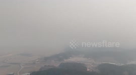 South Korea: Wildfire Smoke Engulfs Communities in North Gyeongsang Province