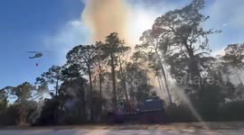 US: Brush Fire Near I-75 in Naples, Florida Prompts Evacuation 3