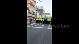 South Korea: Clashes Erupt After Police Block Farmers’ Tractor March 3
