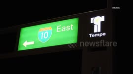 US, Phoenix: Tempe Elliot Road Extrication Collision