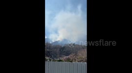 US: New Brush Fire Reported in Jackson County, North Carolina