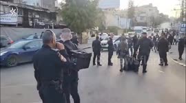 Israel: Illegal demonstration on Highway 4, near Bnei Brak