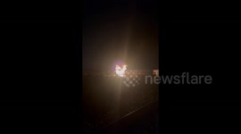 UK: Large fire at electrical substation in Hayes