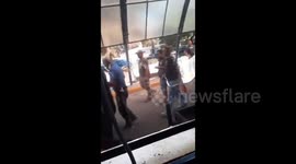 Argentina: Battle in a Buenos Aires hospital between supporters of the Estudiantes and Gimnasia soccer clubs