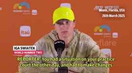 Harassment issue not the reason for shock WTA Miami Open exit says Iga Swiatek, as Alexandra Eala enjoys statement victory