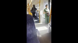 Woman’s Jesus rant stuns London train passengers