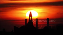 Stunning sunset in Kent as Spring scorcher predicted for UK