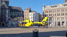 Amsterdam: Emergency Services At Scene Of Stabbing / 1
