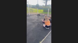 Toddler Flirts With Girls At The Park