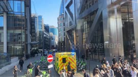Heron Tower Liverpool Street incident
