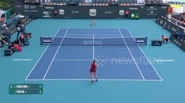 Sabalenka powers past Paolini in Miami Open