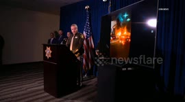 US, Las Vegas: Las Vegas Police Arrest Suspect in Tesla Fire Investigation With Sound On Tape