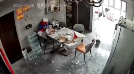 Myanmar earthquake: Chandelier shatters as tremors felt in China's Yunnan