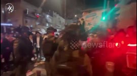 Israel: Jerusalem District and Border Police forces are continuing operations to restore order on Shmuel Hanavi Street in the city and nearby streets