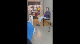 My grandmother was admitted to Liverpool hospital. She had been. In there for a few days, but this lady visits from 2 rooms down the hallway. My grandmother has dementia, I'm not sure of the ladies condition or her name.