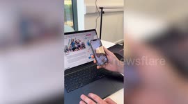 Dad training for marathon designs t-shirt with QR code and raises £9k