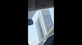 High-rise apartment block in Bangkok sways during earthquake