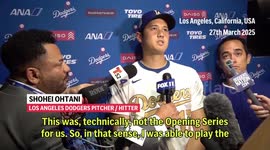 'A huge win' - Ohtani on Los Angeles Dodgers beating Detroit Tigers, as Roberts says Japanese star 'never disappoints'