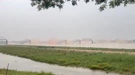 Myanmar earthquake: Iconic Ava Bridge partially collapses