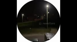 Drone attack sparks multiple fires in Kharkiv, Ukraine