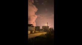 Drone attack strikes Kharkiv, Ukraine