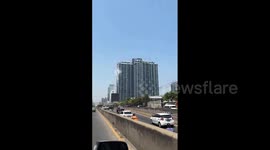 Thailand: Magnitude 7.7 Earthquake Strikes Bangkok, Water Cascades From Skyscraper 4