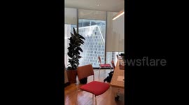 Thailand: Magnitude 7.7 Earthquake Strikes Bangkok, Water Cascades From Skyscraper