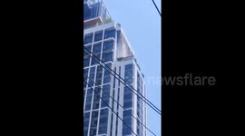 Thailand: Magnitude 7.7 Earthquake Strikes Bangkok, Water Cascades From Skyscraper 2