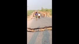 Myanmar earthquake snaps roads into pieces in Mandalay