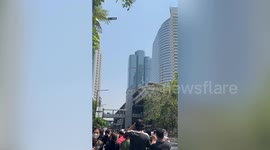 Bangkok skyscraper sways in terrifying tremor as Myanmar earthquake kills dozens