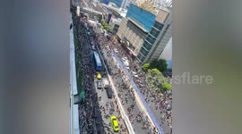 Earthquake sparks panic with thousands of locals spilling into streets of Bangkok