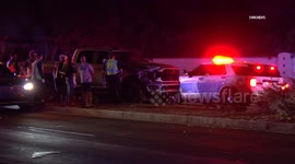 US, Phoenix: Scottsdale Officer Involved Crash