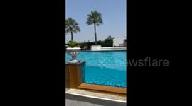 Thailand: Strong Magnitude 7.7 Earthquake Causes Pools to Overflow in Bangkok