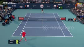 Mensik sinks Fritz to reach first Masters 1000 final in Miami