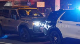 US, Los Angeles: Westchester LAPD Involved Crash