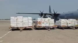 Indian government sends aid to Myanmar earthquake victims