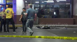 US, Las Vegas: Las Vegas Man Shot in Thigh Near Paradise and Sands Near The Strip