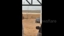 Israeli bulldozers stormed the town of Tamun in the West Bank