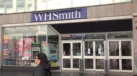 W H Smith whsmith  frontage on news of its disaperance from the high street