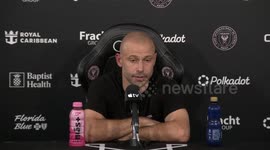 'Leo feels fine, he'll travel to LA' - Miami boss Mascherano provides Messi injury update
