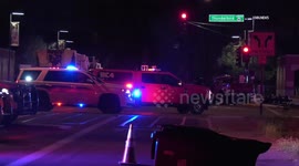 US, Phoenix: Phoenix Thunderbird Road Rollover Collision