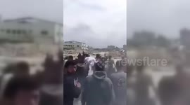 Funeral of Gaza Protest Leader Draws Outrage