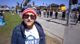US: Carlsbad Rally Against Trump Policies and DOGE Cuts