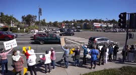 US: International Women's Day in Oceanside