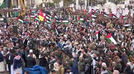 Yemen: People rally on Quds Day, decrying U.S., Israeli aggressions in Middle East