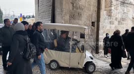 Israel: Muslim citizens on the way to the Al Aqsa Mosque for the Friday Midday Pray 2