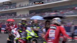 Bagnaia wins his first race of 2025 as Marquez crashes out of lead in Austin