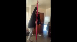 Pole Dancing With My Cat