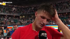 'The biggest day of my life' - Mensik on defeating his idol Djokovic for Miami Open title