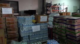 Myanmar (Burma): Chinese volunteers channel relief material shipment to quake-hit Mandalay